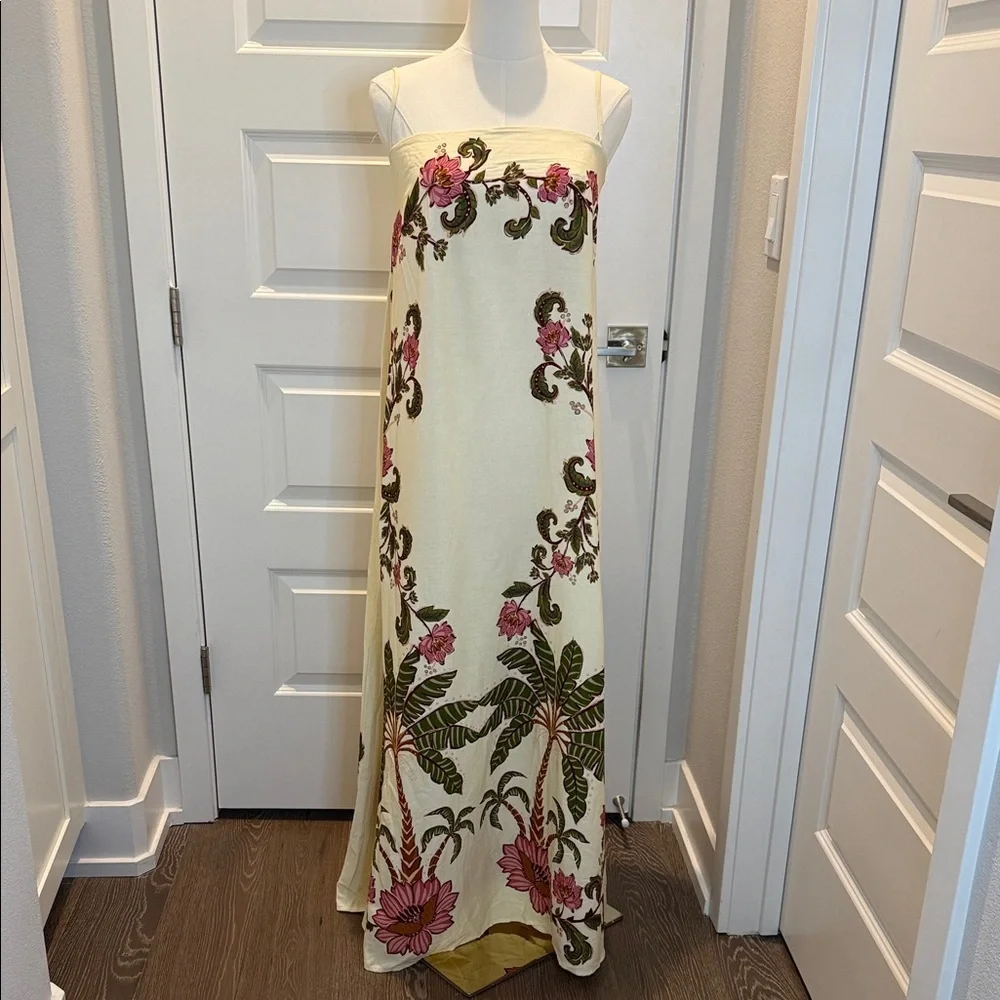 FARM Rio Tropical Long Dress Size S - Picture 3 of 9